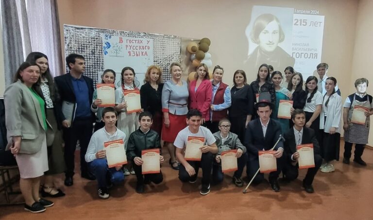 В Допукытской средней школе прошёл литературный вечер, посвященный Н. В. Гоголю