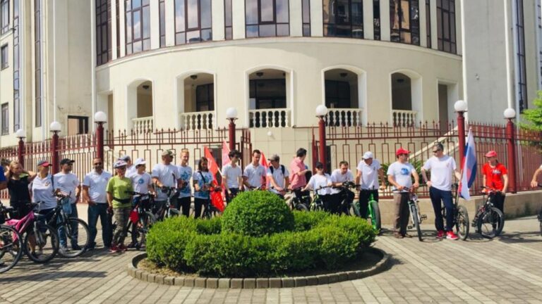 КСОРС принял участие в велопробеге, посвящённом 75-летию Победы в ВОВ